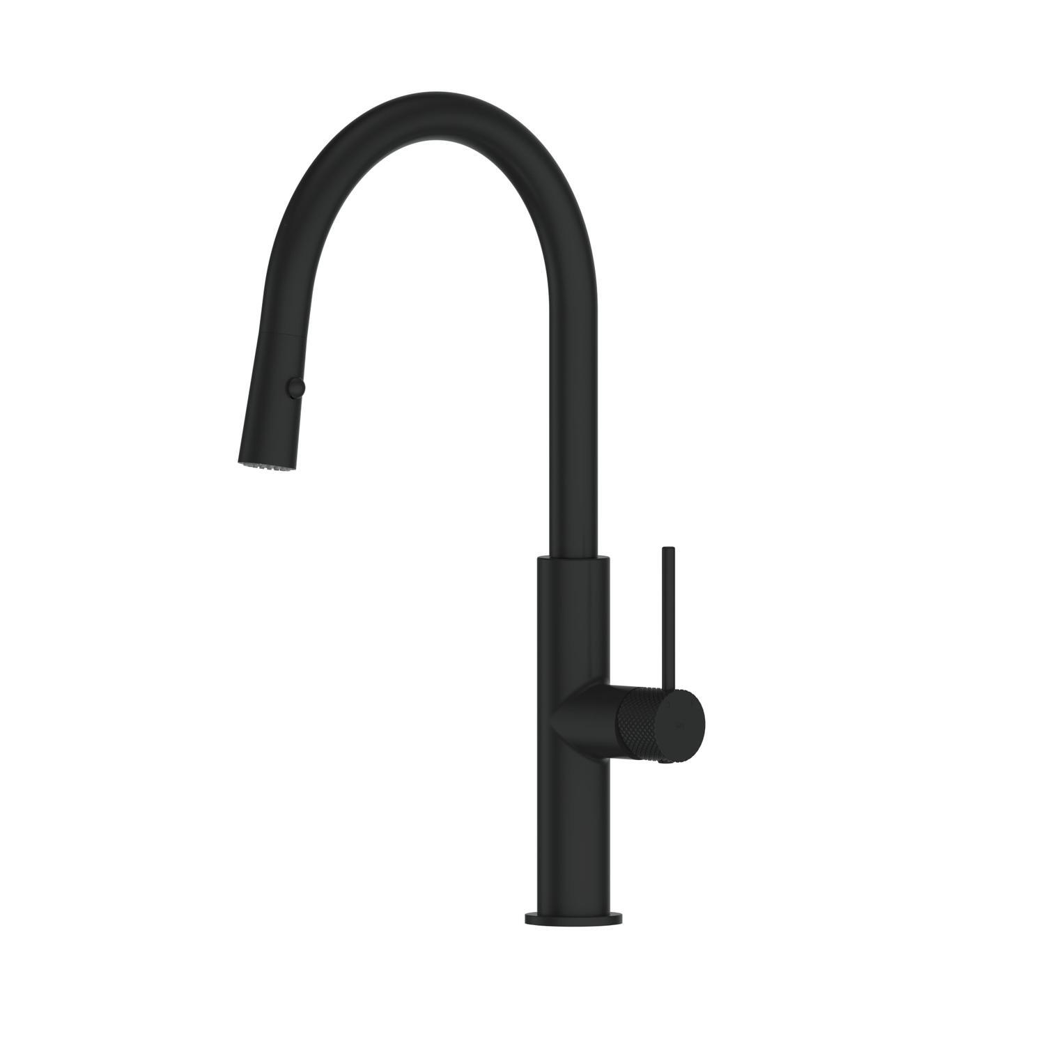 Pull Down Sink Mixer  Black