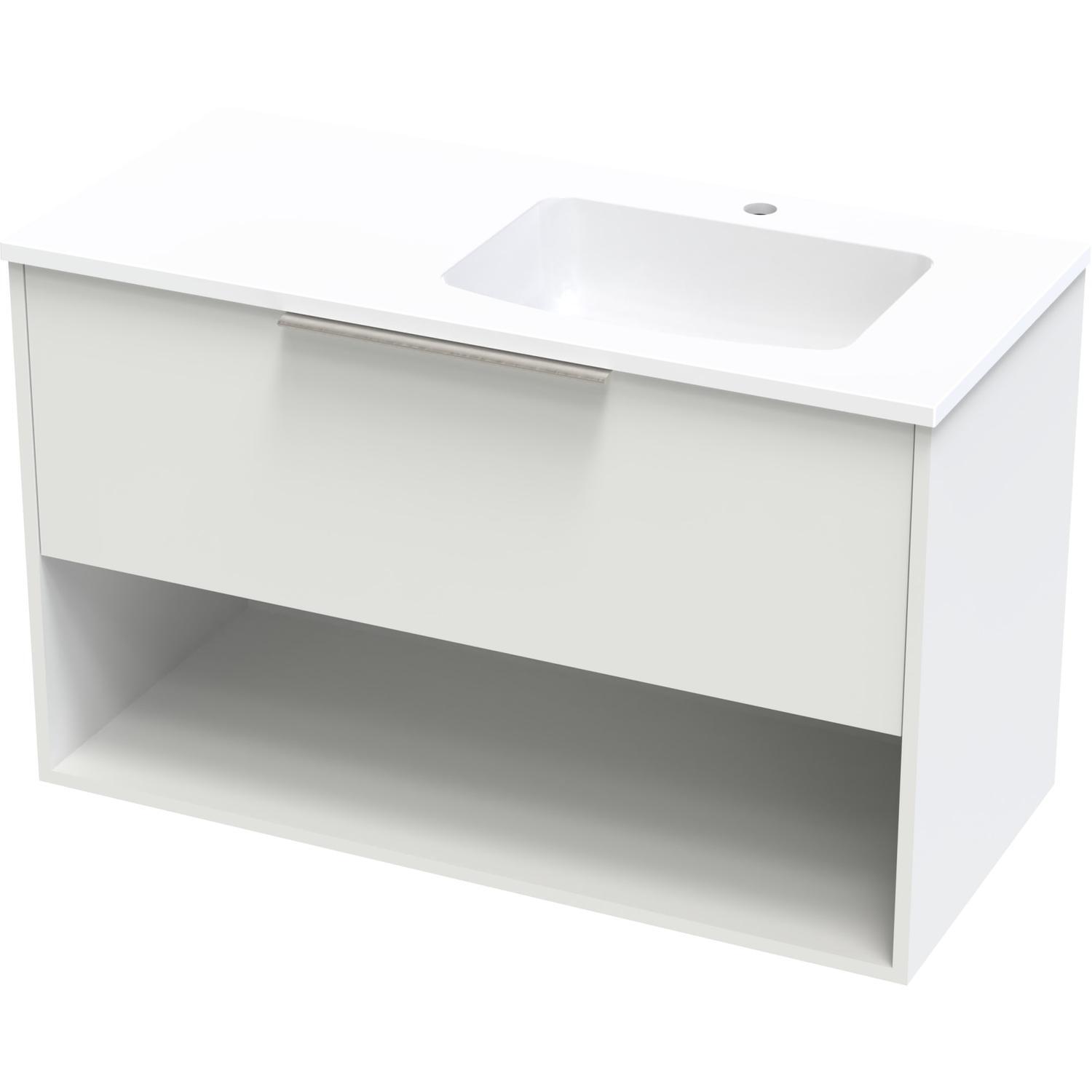 Nikau Grove 1000 Right Hand Bowl Drawer Open Colour