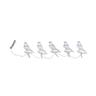 Solar Bird String Light 5Pk 80cm Warm White