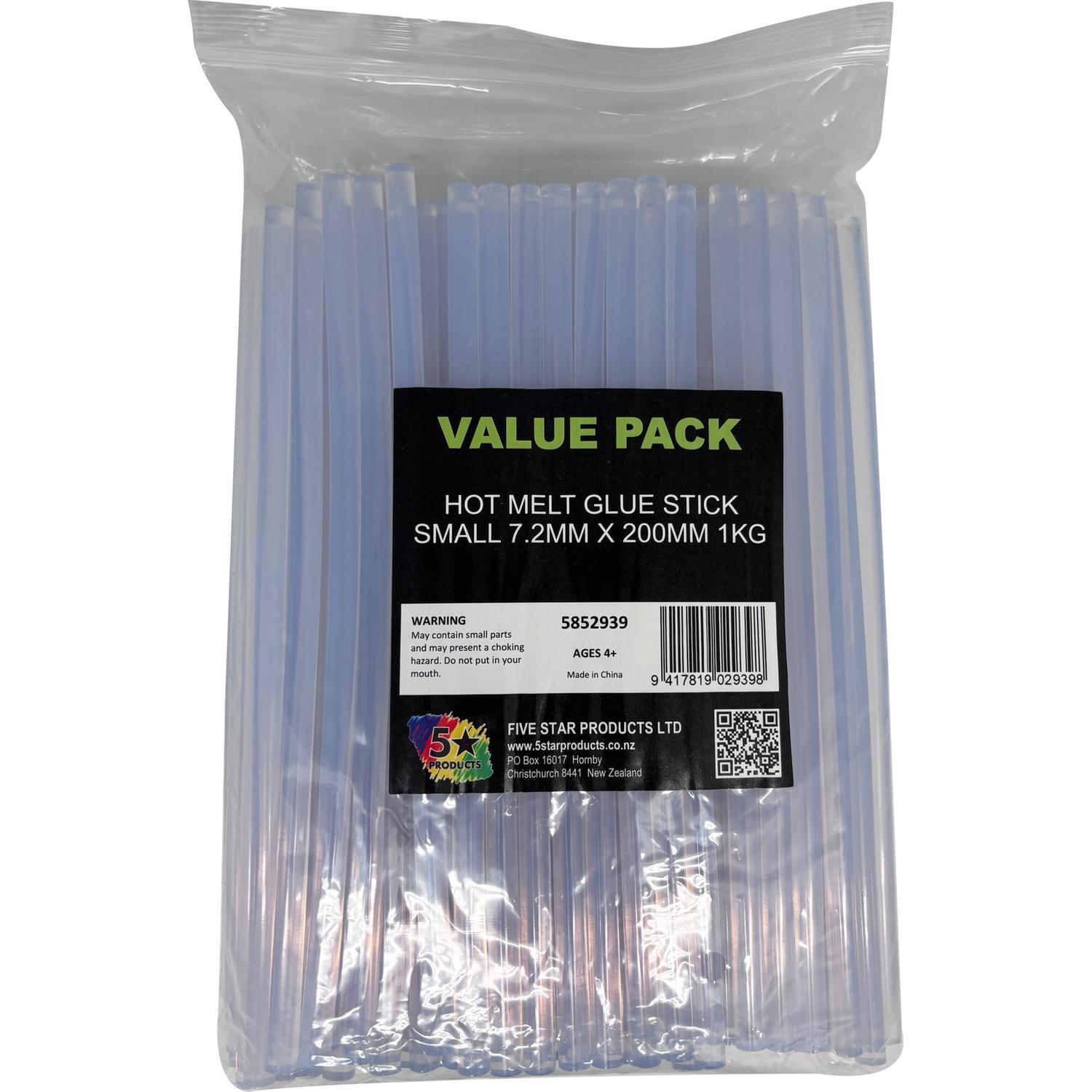 Hot Melt Glue Stick Small 7.2mm x 200 mm 1kg