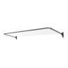 Folding Frame Clothesline 40m Black