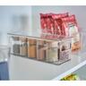 Storage Bin with Lid 310 x 105mm Clear