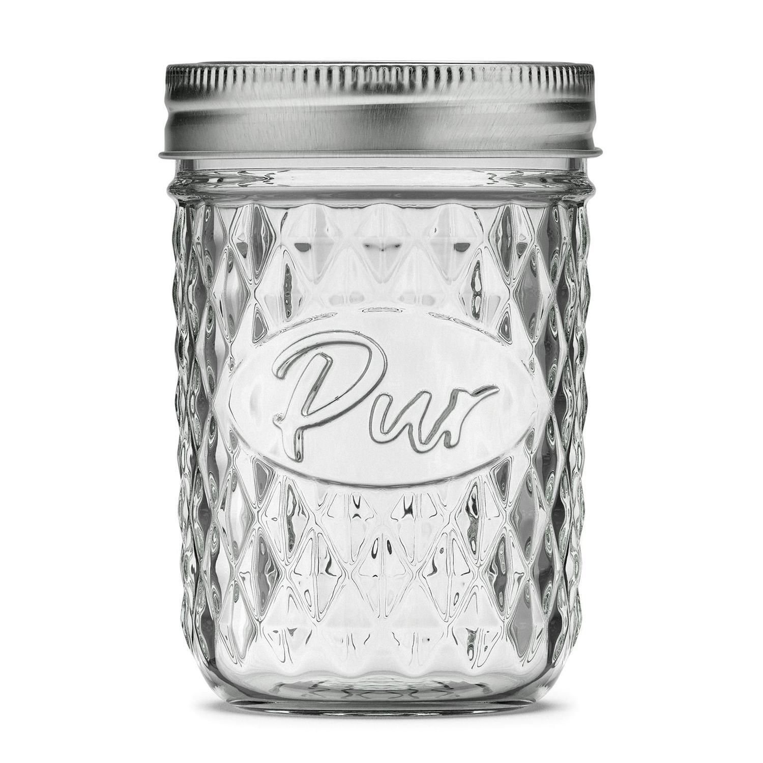 Wide Mason Jar