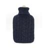 Hot Water Bottle with Knit Cover 2 litre Assorted Colours
