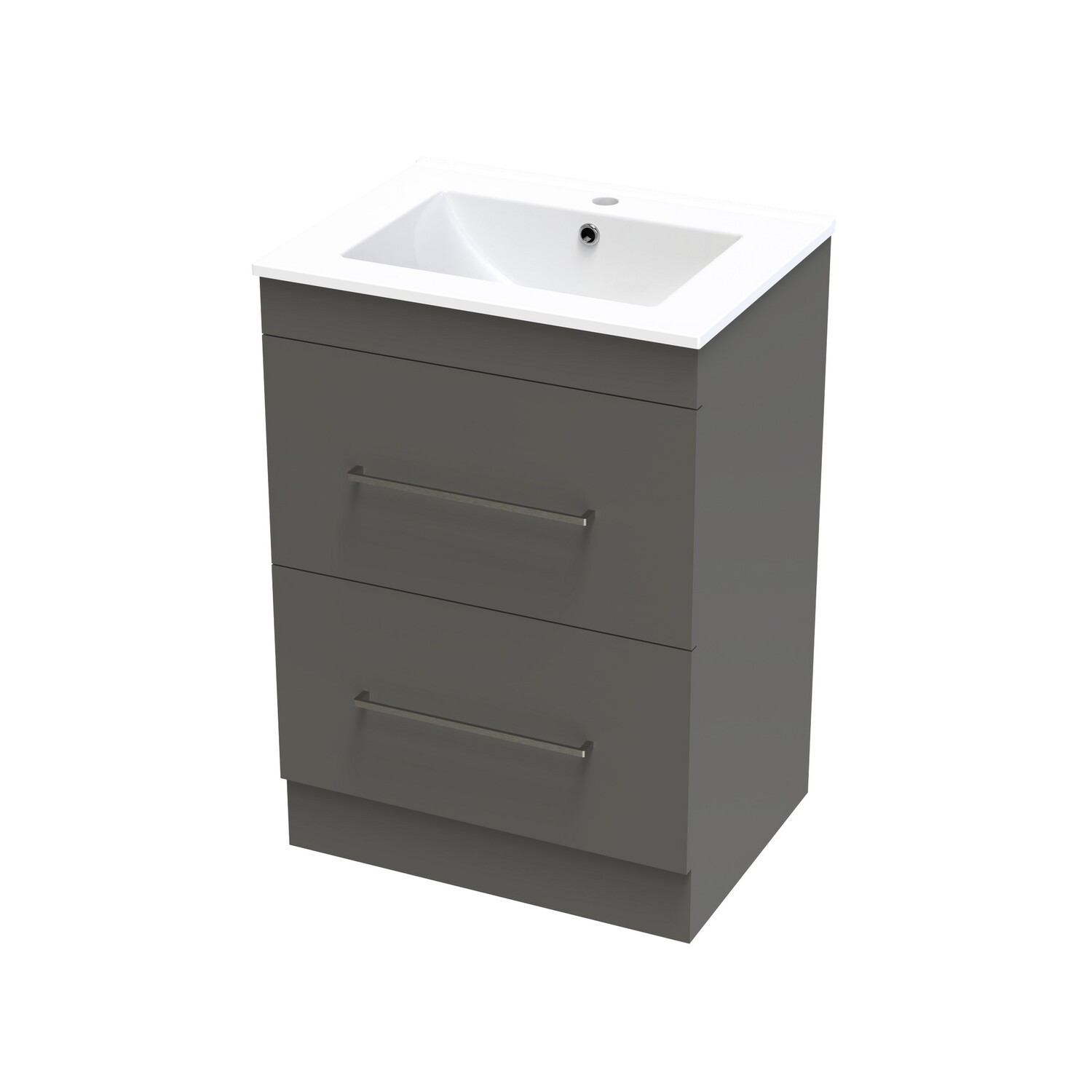 Cashmere Valley 600 Double Drawer Floor Colour