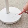 20cm White Air Circulator Pedestal Fan