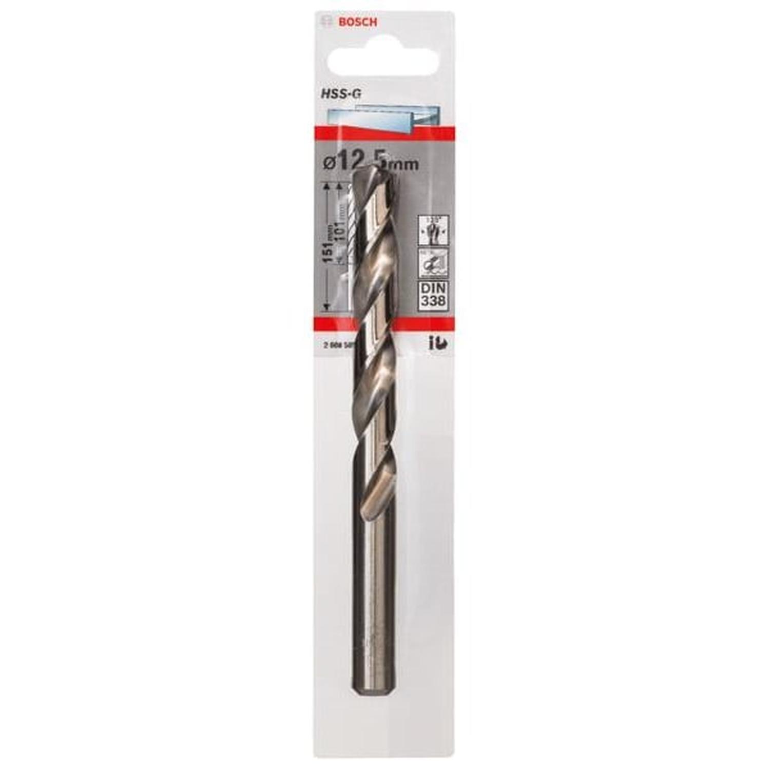 HSS Twist Drill Bit 12.5 x 101 x 151mm