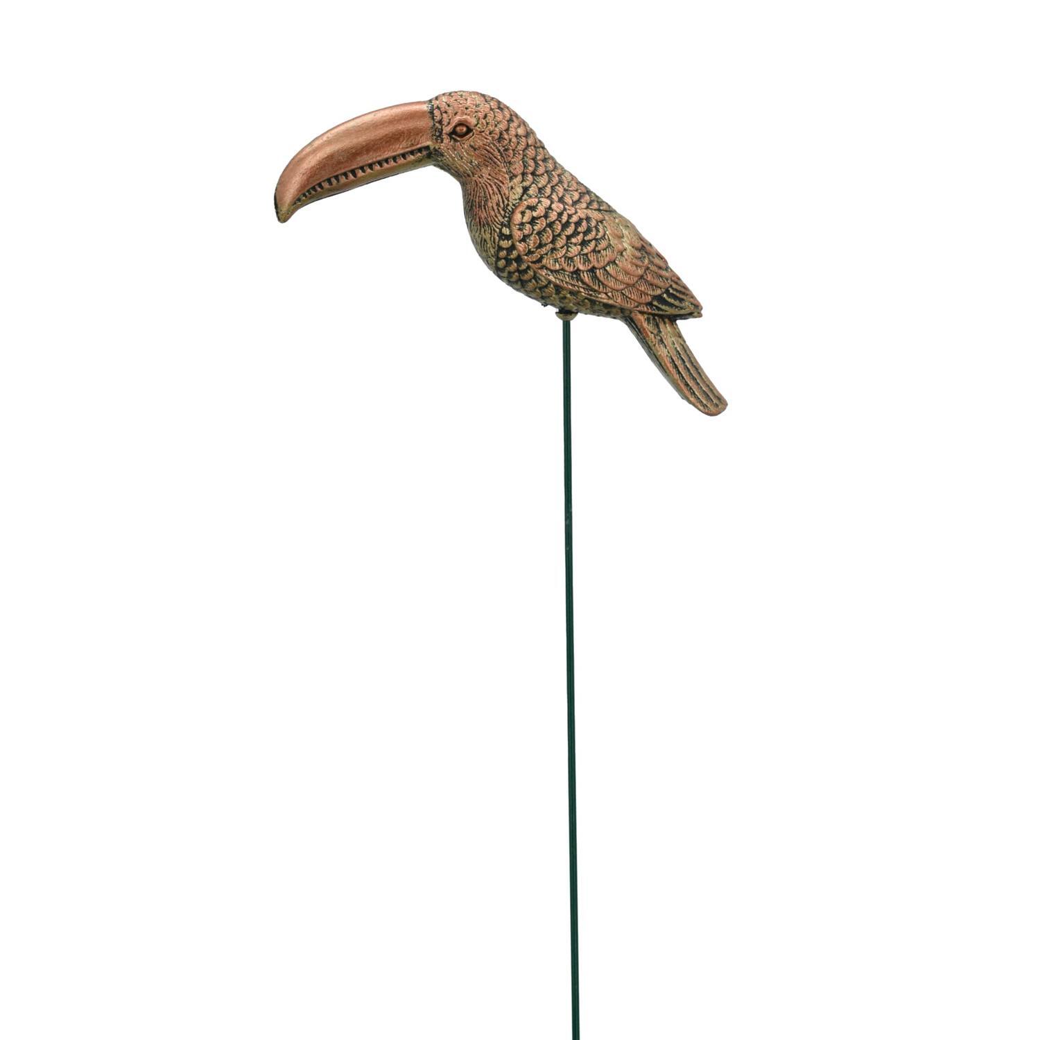 Toucan Bird on Stake Garden Décor
