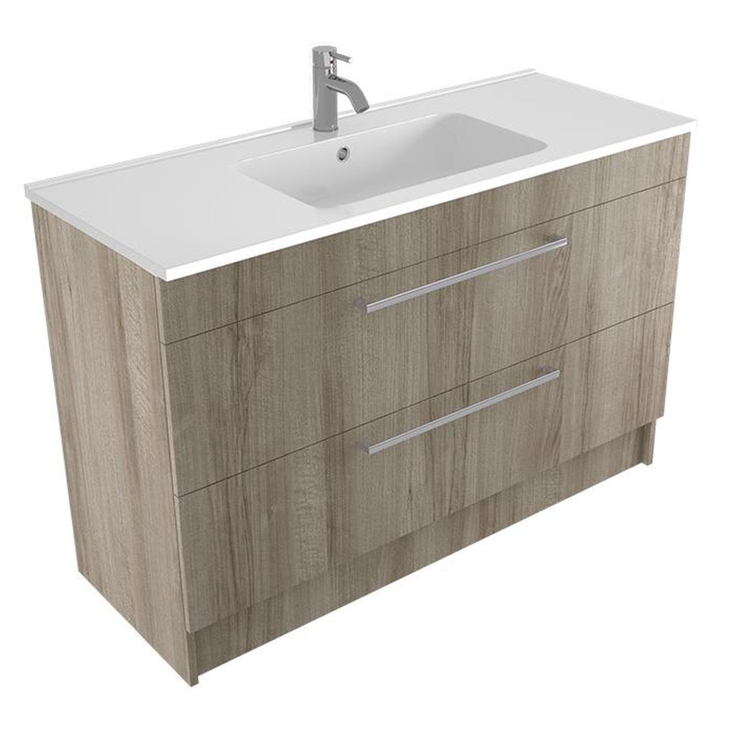 Floor Vanity 1200mm Walnut