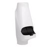 Curve Leaf and Debris Diverter 80mm White