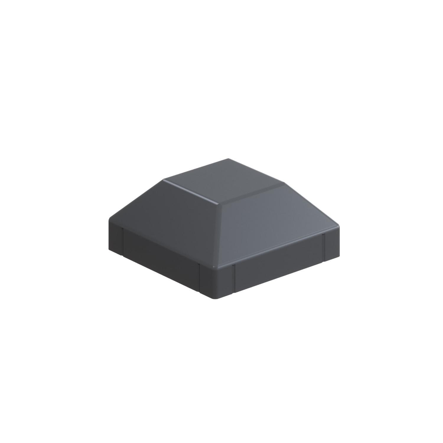 Post Cap Steel H : 100mm x W: 100mm Thunder