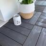 Thermowood Decking Tile Charcoal 600x600mm