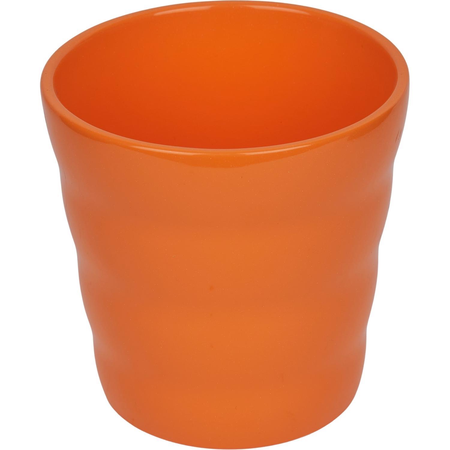 Indoor Dawn Pot Dark Orange 12cm