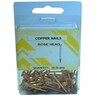 Rose Head Nails 25mm Copper