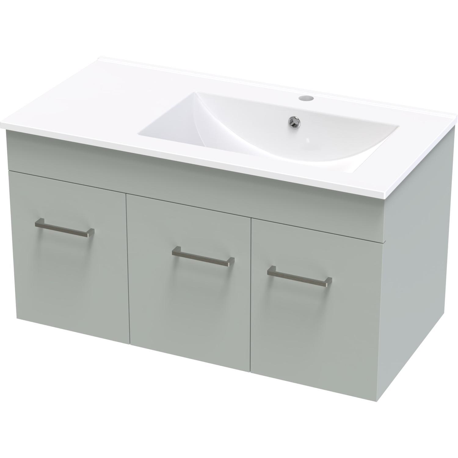 Classic Valley 900 Right Hand Bowl Wall Colour