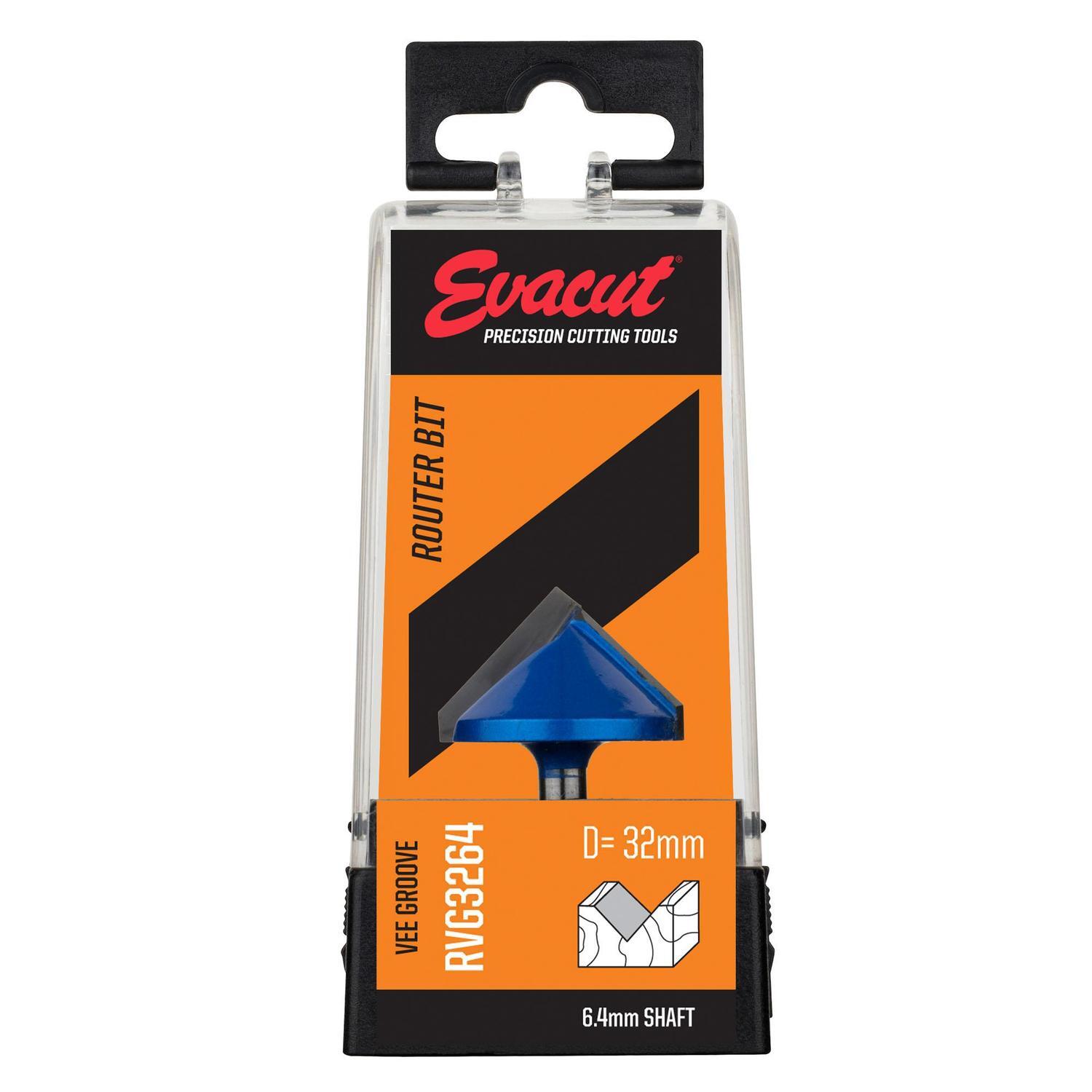 Evacut Router Bit