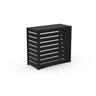 Utility Enclosure D: 500mm W: 1100mm H: 1000mm Ebony