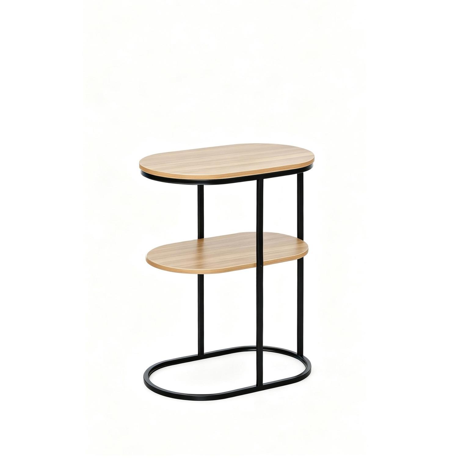 Side Table 2-Tier H: 600mm, W: 470mm, D: 300mm