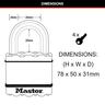 Laminated Steel Padlock