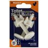 Toilet Seat Bolts Plastic Off-Set White