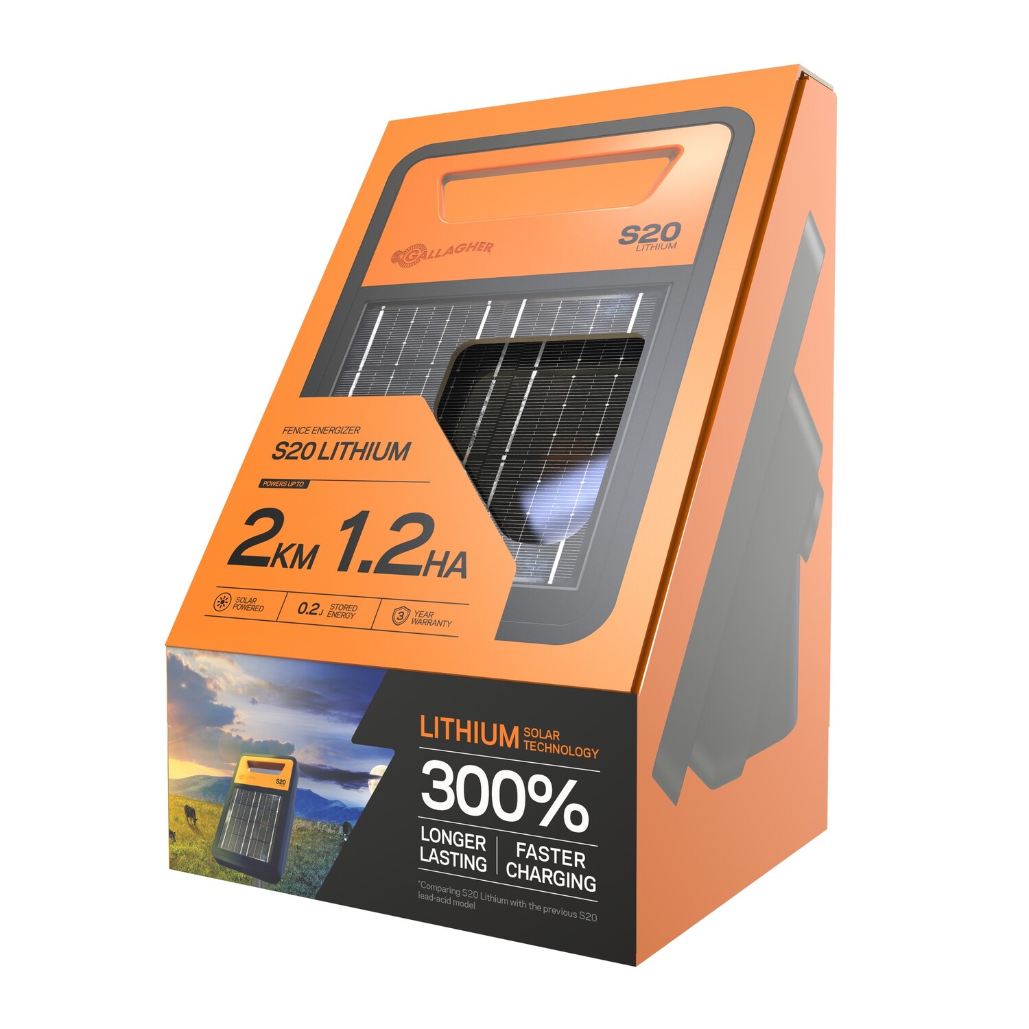 Solar Powered Electric Fence Energizer