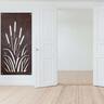 Bulrush Decorative Sccreen 900 x 1800 WPC Black