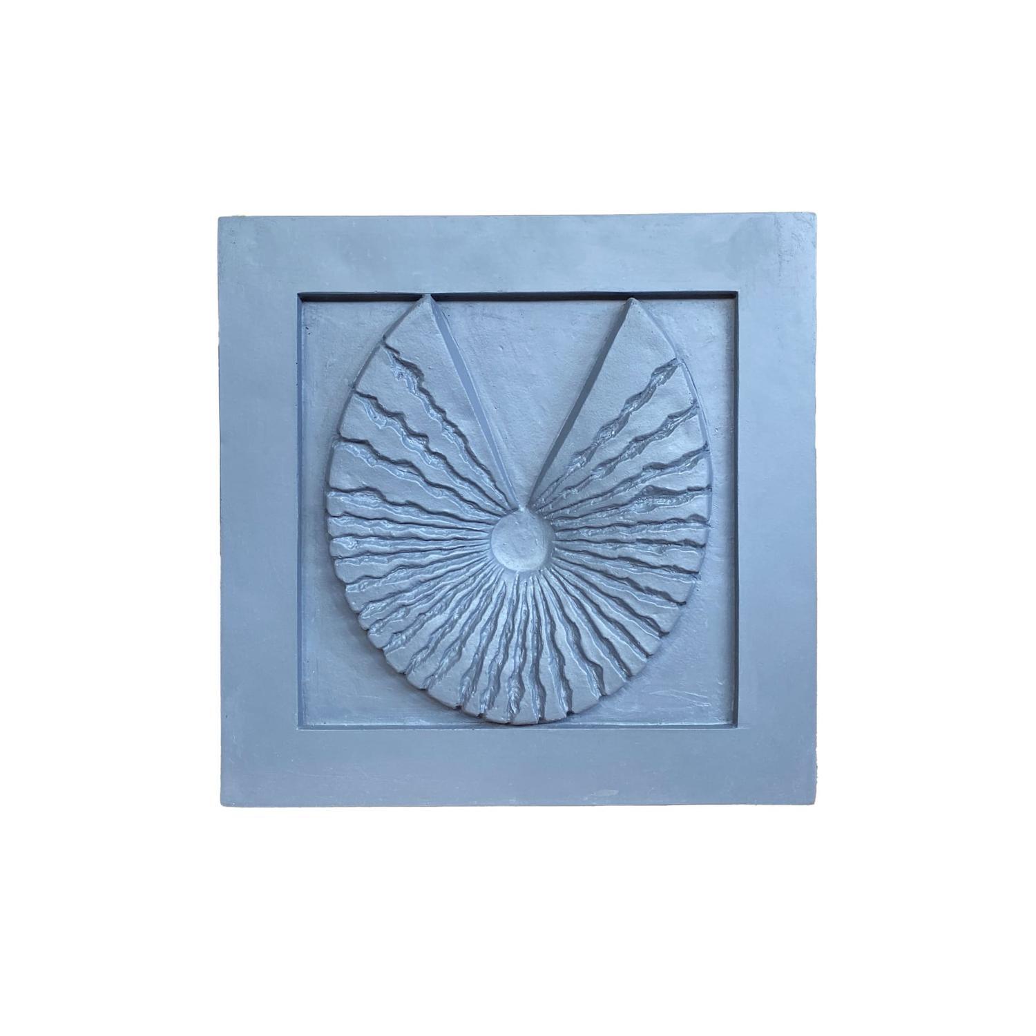Aquatic Lightweight GRC Coral Fan Wall Art Rocaille D: 38.5cm x W: 5cm x H: 38.5cm