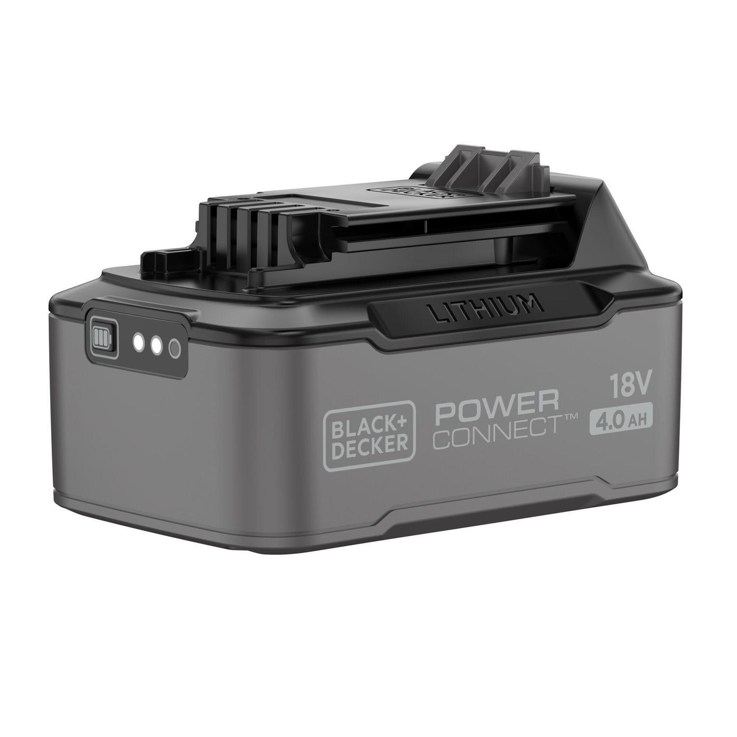 18V POWERCONNECT™ 4.0Ah Lithium Ion State of Charge Battery