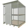Shed H:1830mm, H:1830mm, D:1830mm  Alu-Zinc
