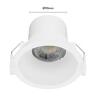 8W CCT Antiglare Downlight White
