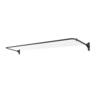Folding Frame Clothesline 27m Black