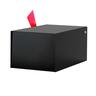 Metal Letterbox  Black