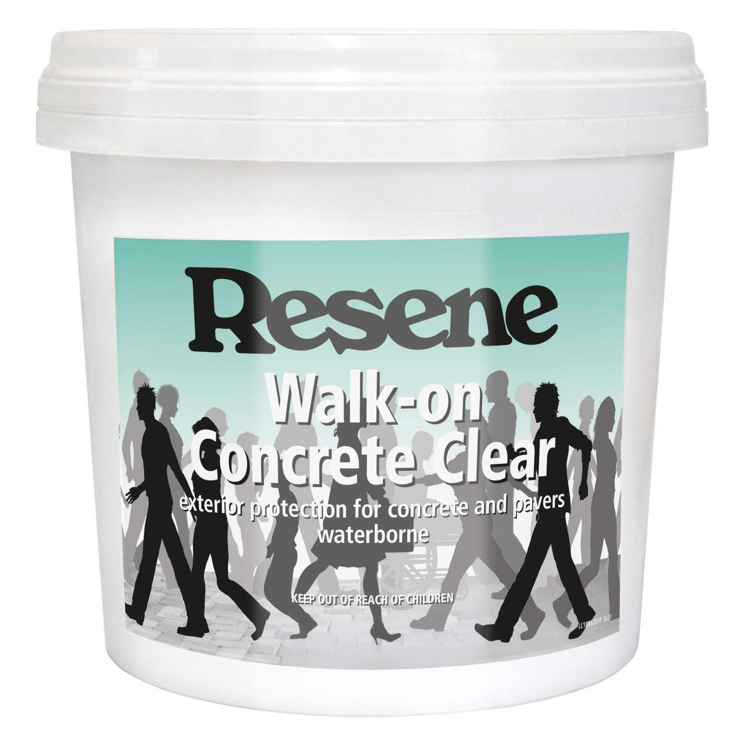 Concrete clear