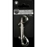 Snap Hook Double  75mm Zinc Plated