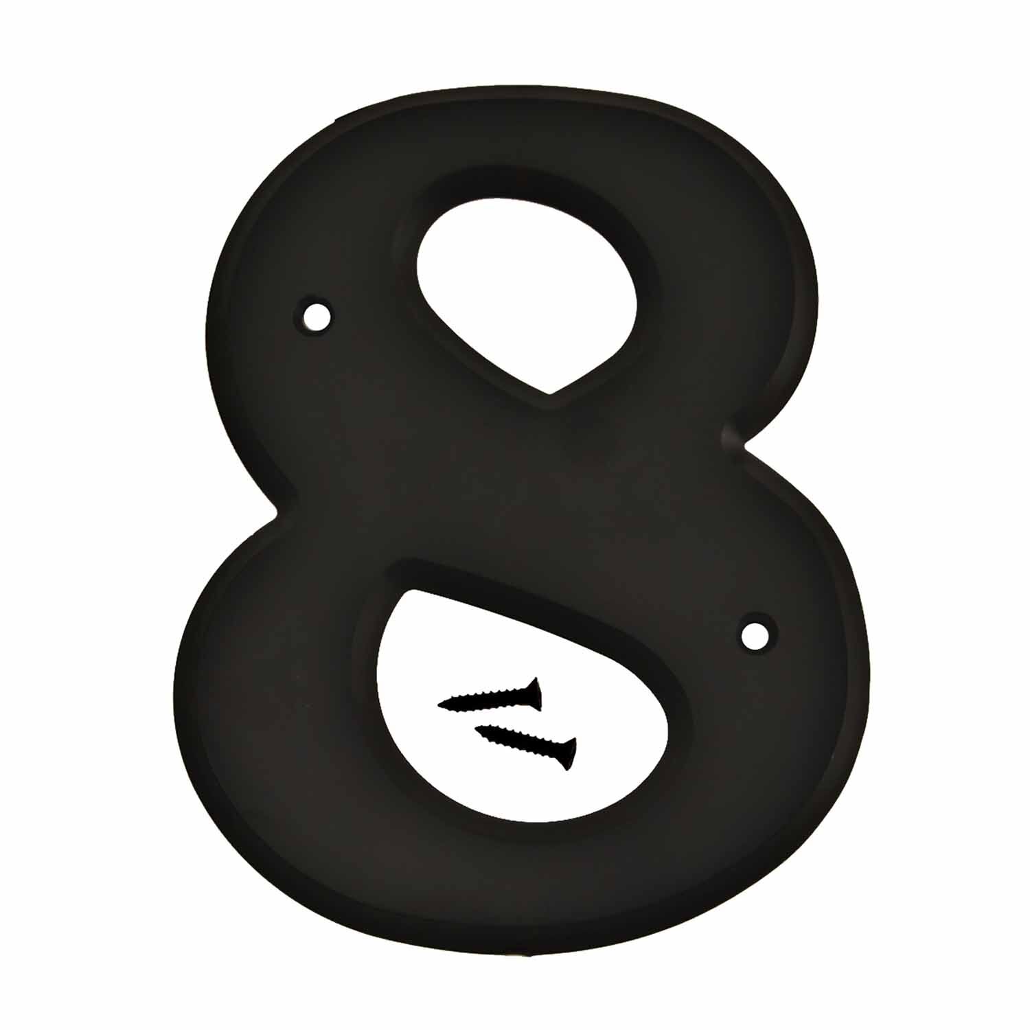 Plastic House Number 8