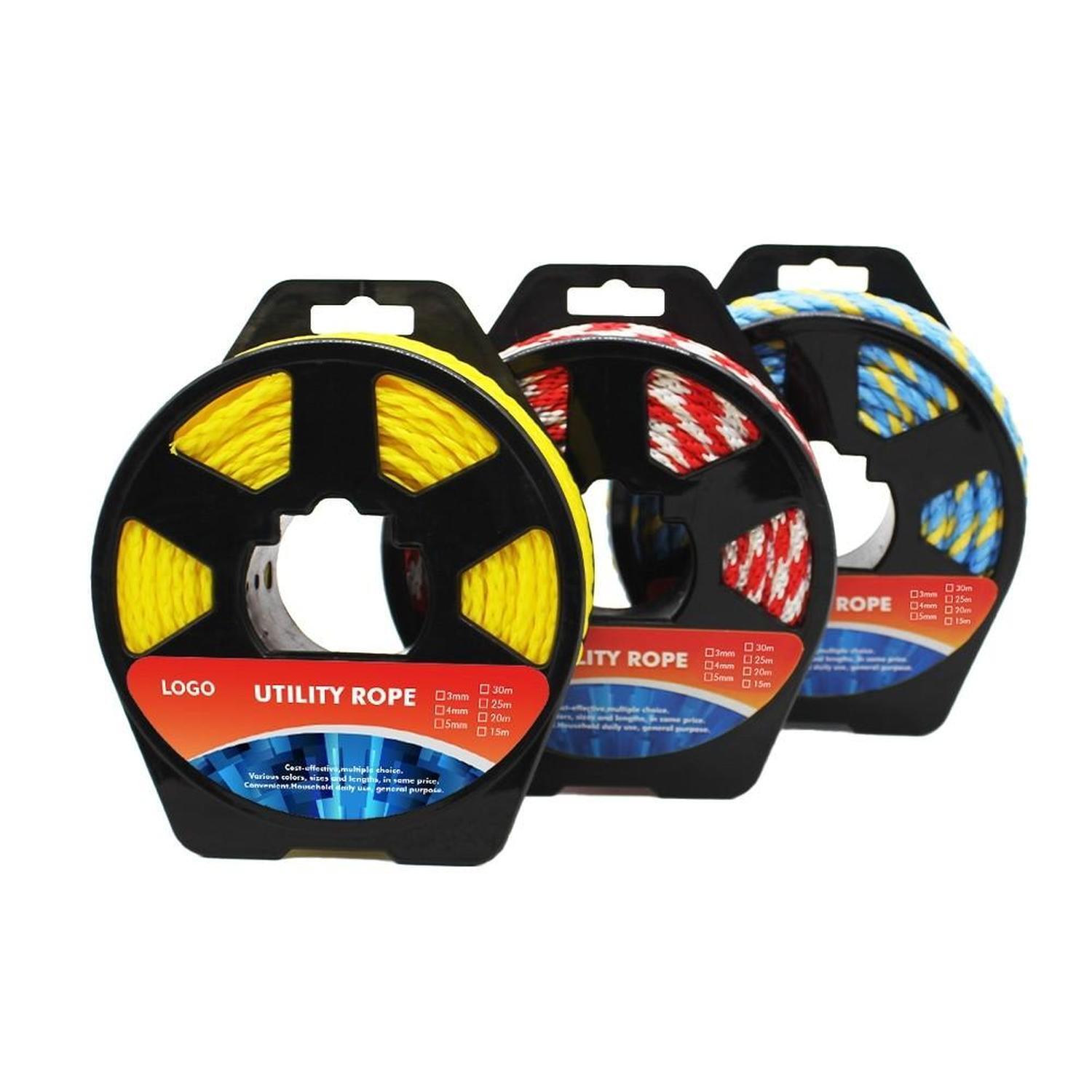 Utility Rope Assorted Sizes Assorted Colours