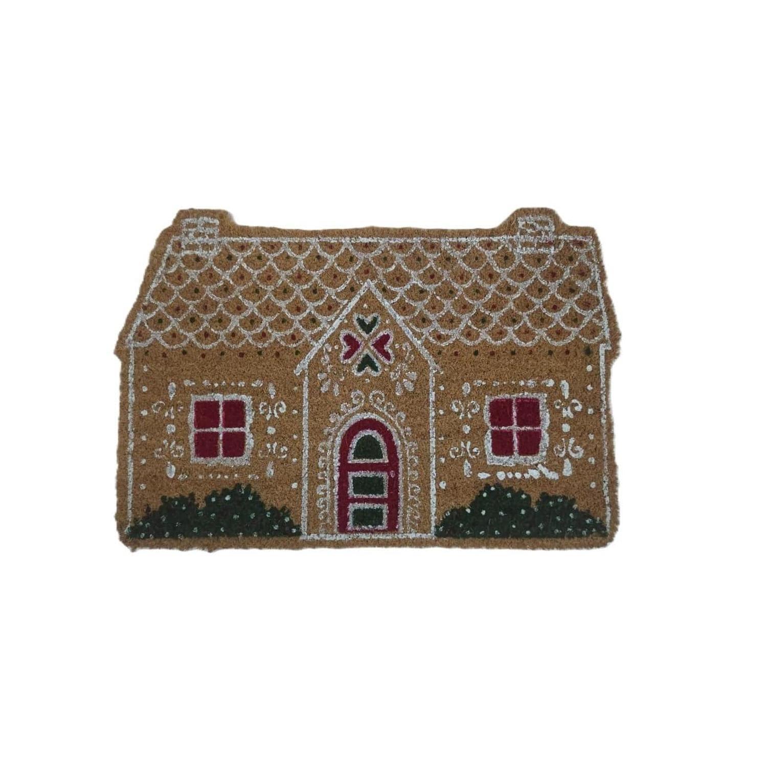 Gingerbread Door Mat Coir 600 x 400mm