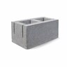 Grey Block 190 x 390 x 190mm