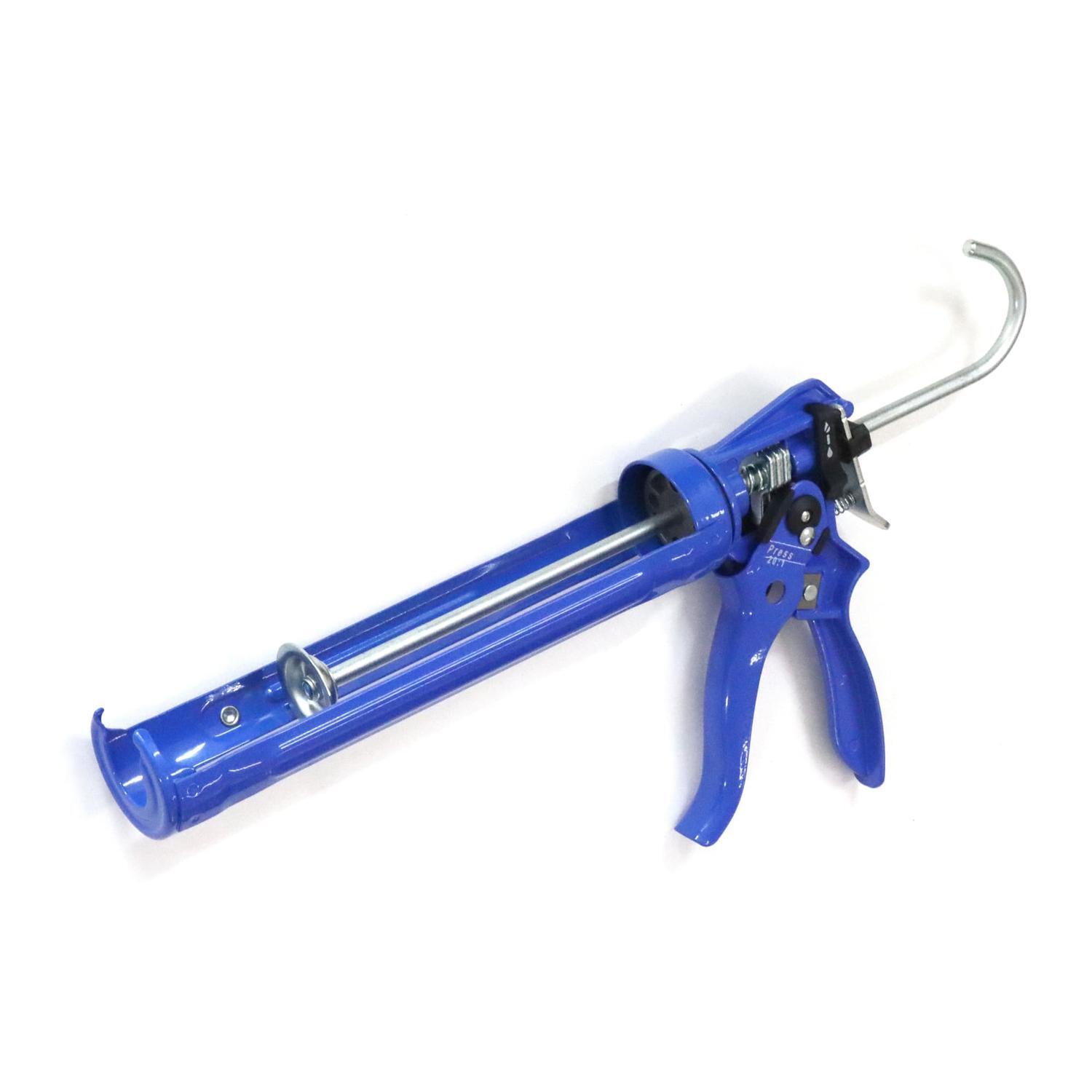 Heavy Duty Dual Ratio Caulking Gun Accent 59 x 395mm Blue