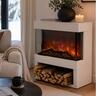 1800W Flame Effect Heater White