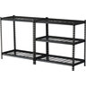 Shelf Unit 5 Tier H:1830mm, W: 914mm, D:457mm Black