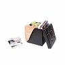 PU Leather Storage Ottoman