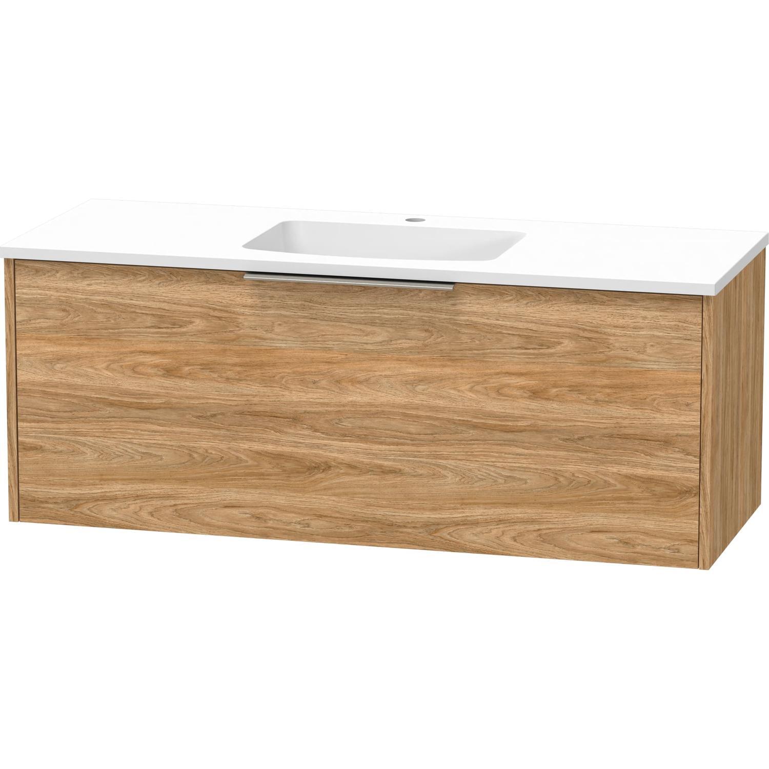 Single Drawer Wall Hung Vanity