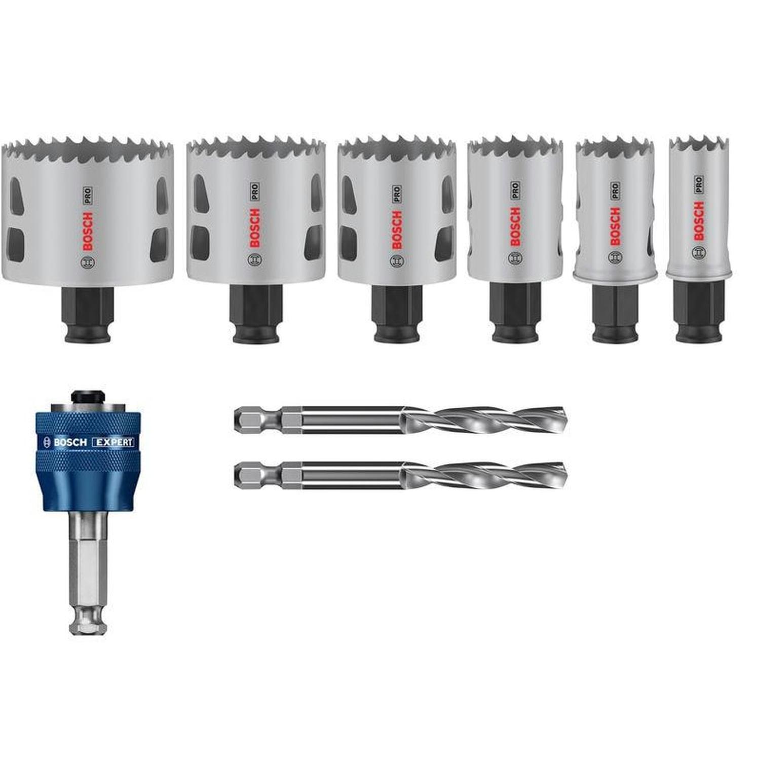 Multi Material 9PC Holesaw Set