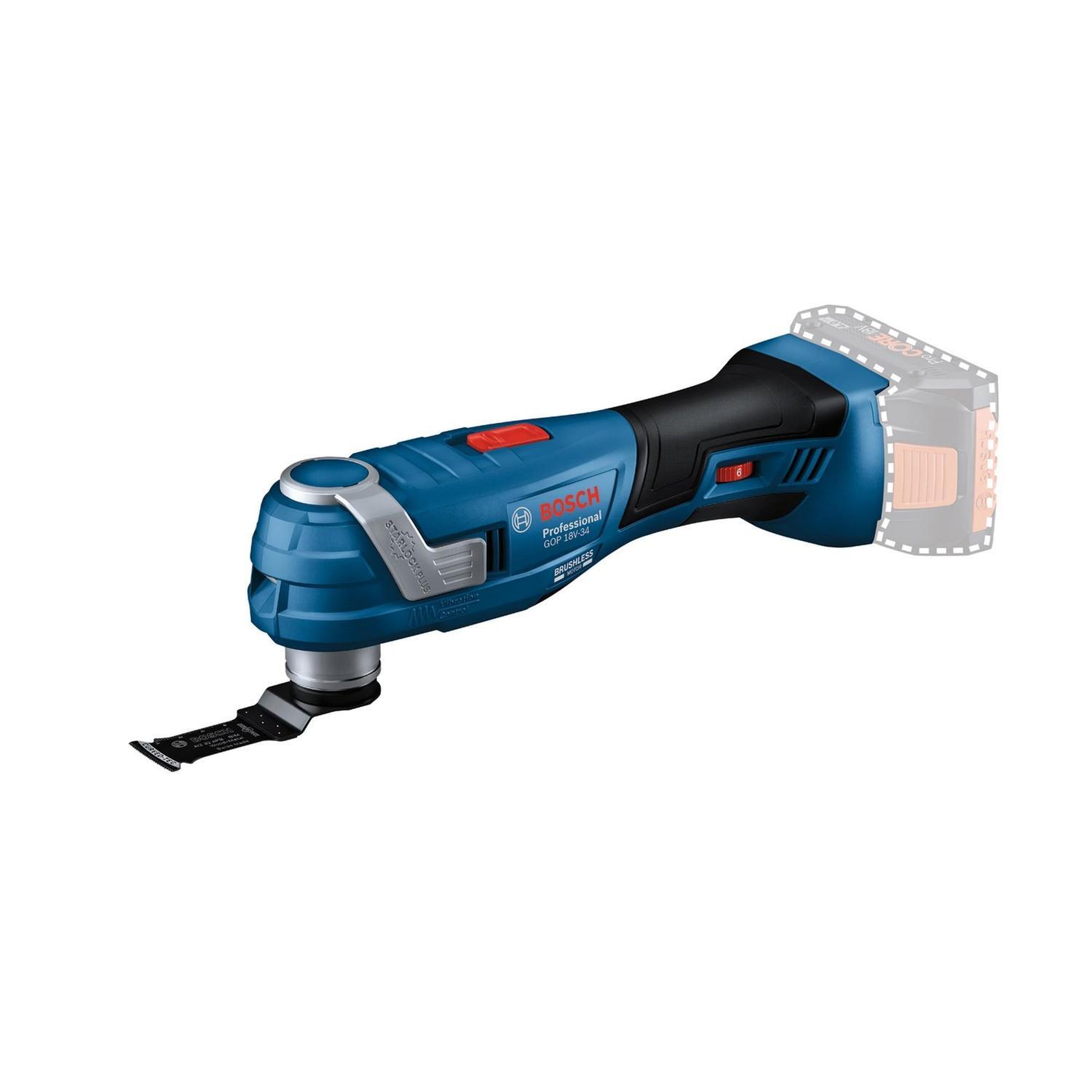 Bosch 18V Cordless Multi Tool GOP 18V‑34 – Brushless, Compact & Easy Control