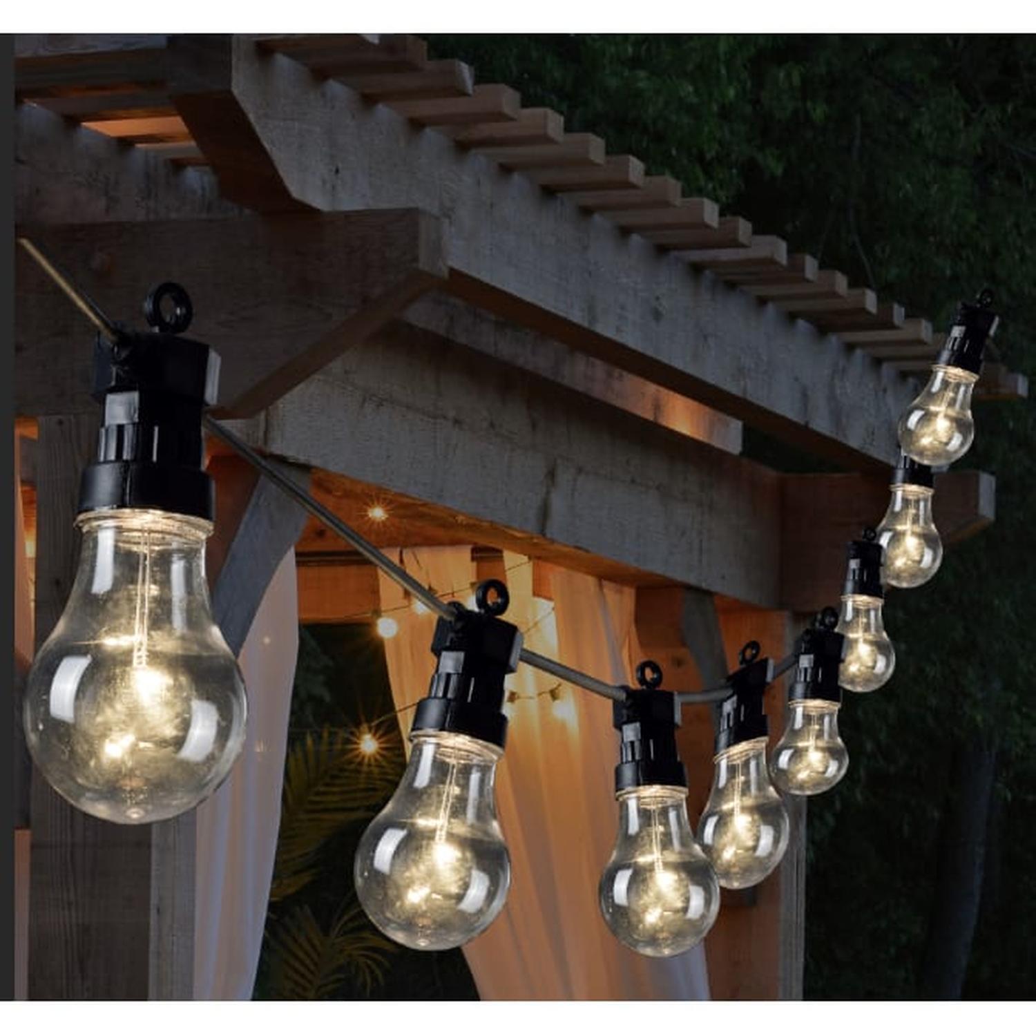 Festoon Bistro Lights 40 Plug in  19.5m Warm White