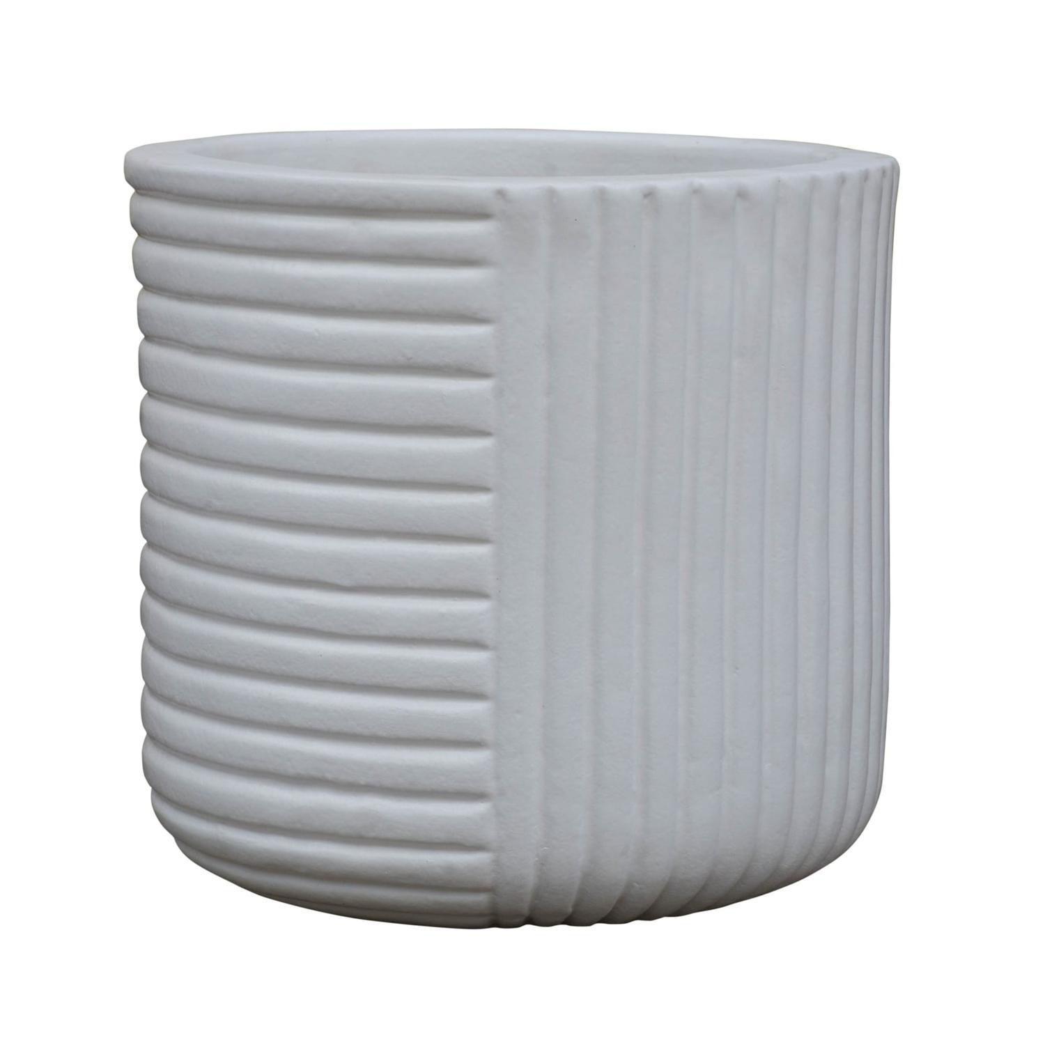 Alex Indoor Pot 28cm White