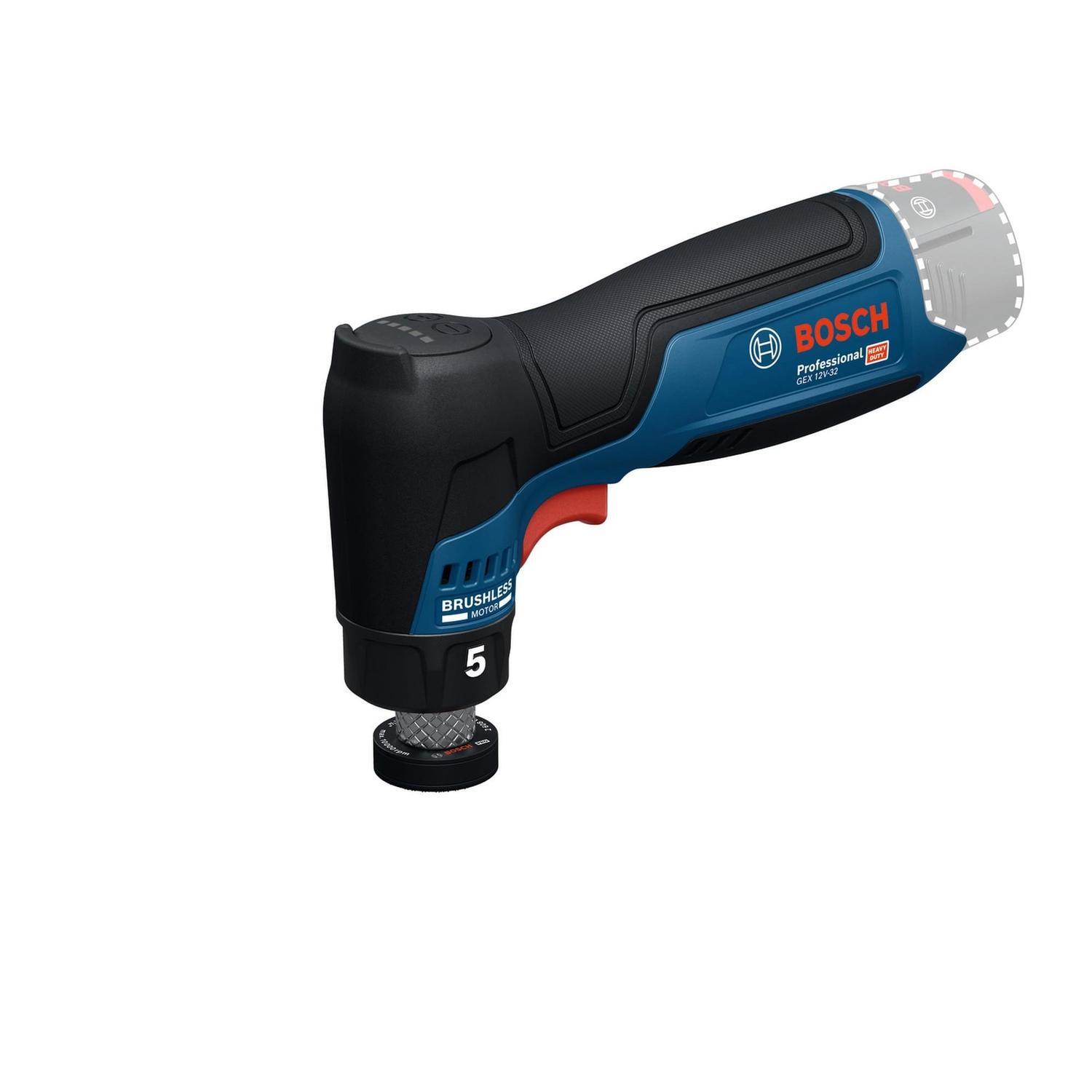 Bosch 12V Cordless Random Orbital Sander GEX 12V‑32 – Brushless, Compact Design