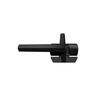 Window Handle Venting Left-Hand Face Fix 87mm Black