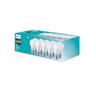 LED Bulb 9 Watt Bayonet Cap Warm White 10 Pack  Frosted